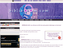 Tablet Screenshot of bibliboom.com
